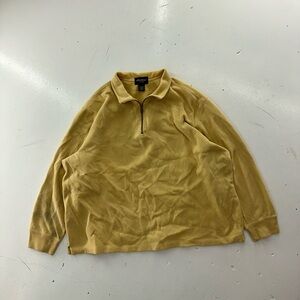 Eddie Bauer Men's Casual Button Down Shirt - Yellow